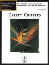 Creepy Critters piano sheet music cover
